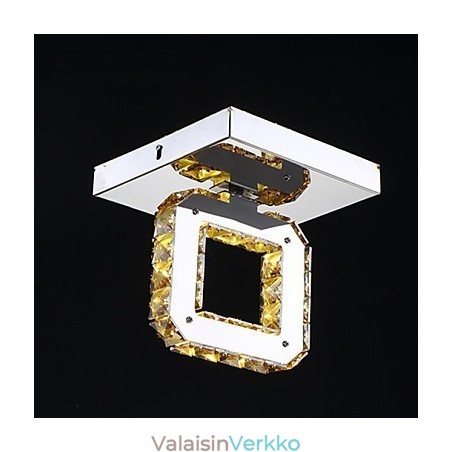 Moderni nykyaikainen Crystal Metal Flush Mount Moderni nykyaikainen Crystal Metal Flush Mount