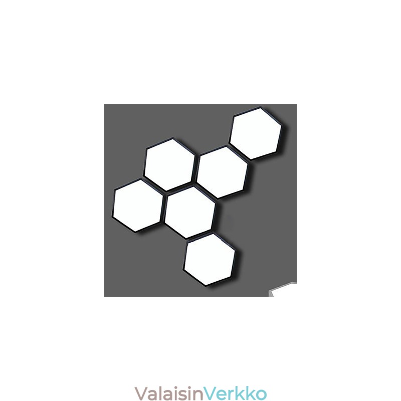 Absorboi Dome Light kuusikulmainen geometrinen valolamppu