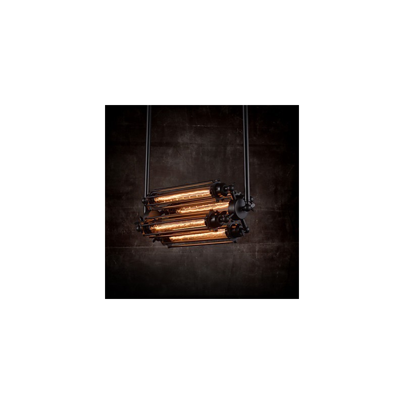 Rustic Lodge Retro Mini Style Galvanoitu metallikattokruunu