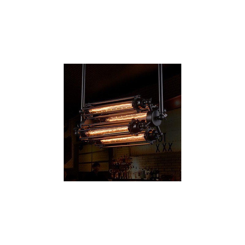 Rustic Lodge Retro Mini Style Galvanoitu metallikattokruunu