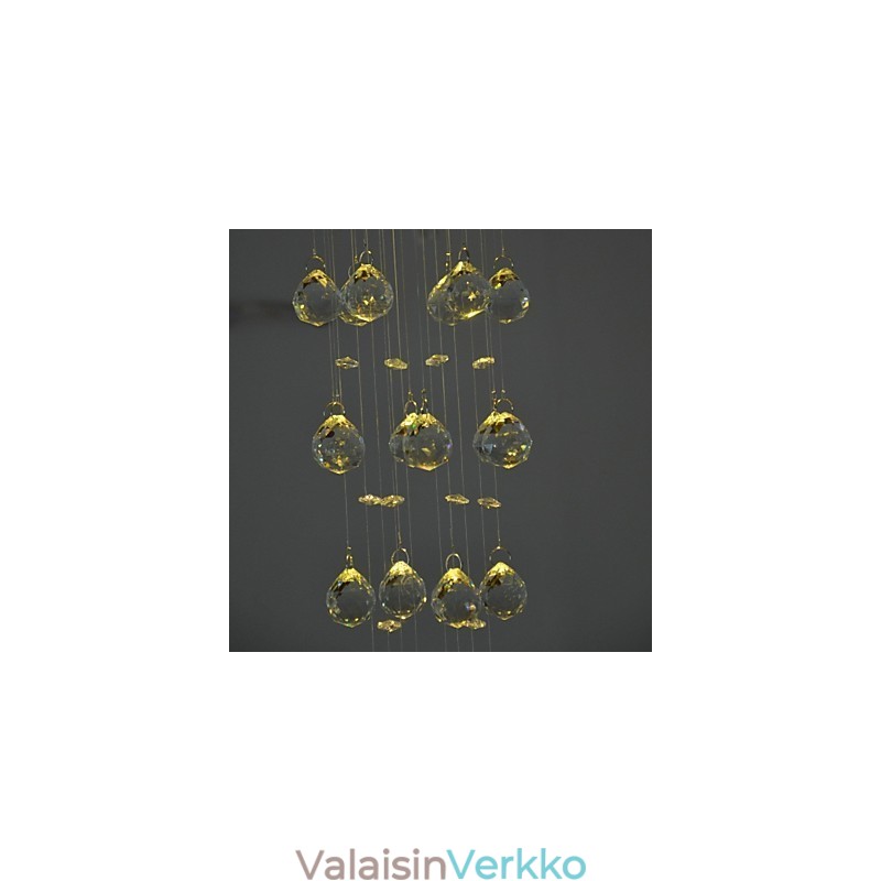 Ylellinen kristallilamppu