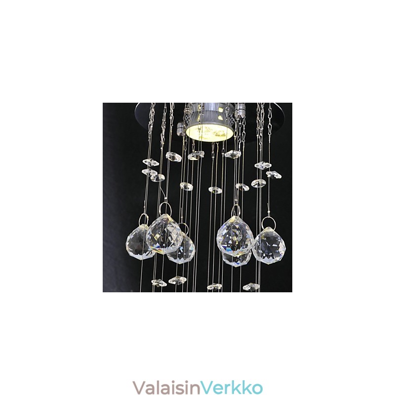 Ylellinen kristallilamppu