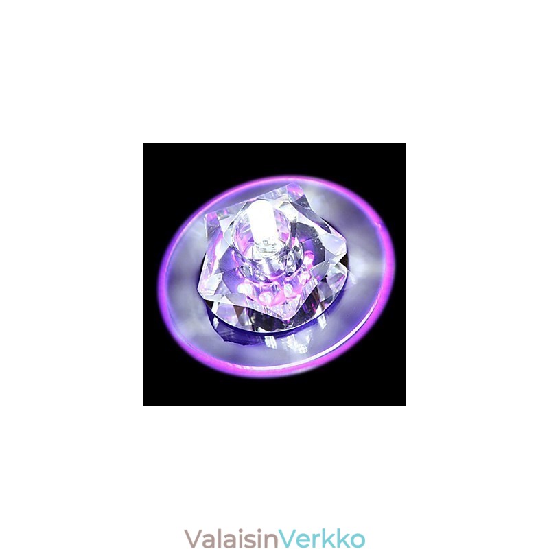 Moderni nykyaikainen Crystal Crystal Crystal Flush Mount