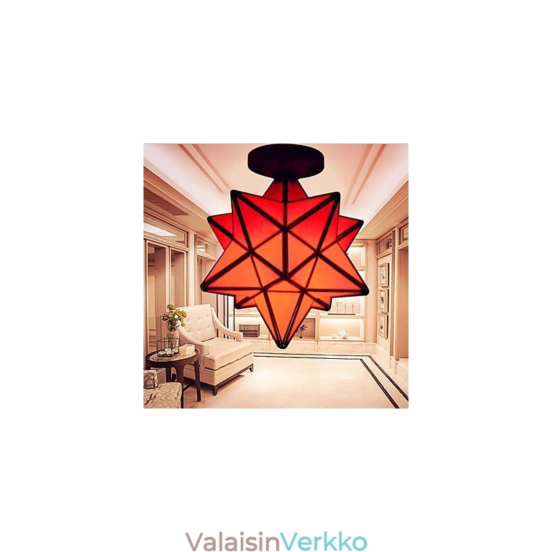 Taiteellinen yksilöllisyys Creative Porch Modern Stars absorboivat kupuvalolamppua
