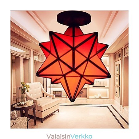 Taiteellinen yksilöllisyys Creative Porch Modern Stars absorboivat kupuvalolamppua Taiteellinen yksilöllisyys Creative Porch Modern Stars absorboivat kupuvalolamppua