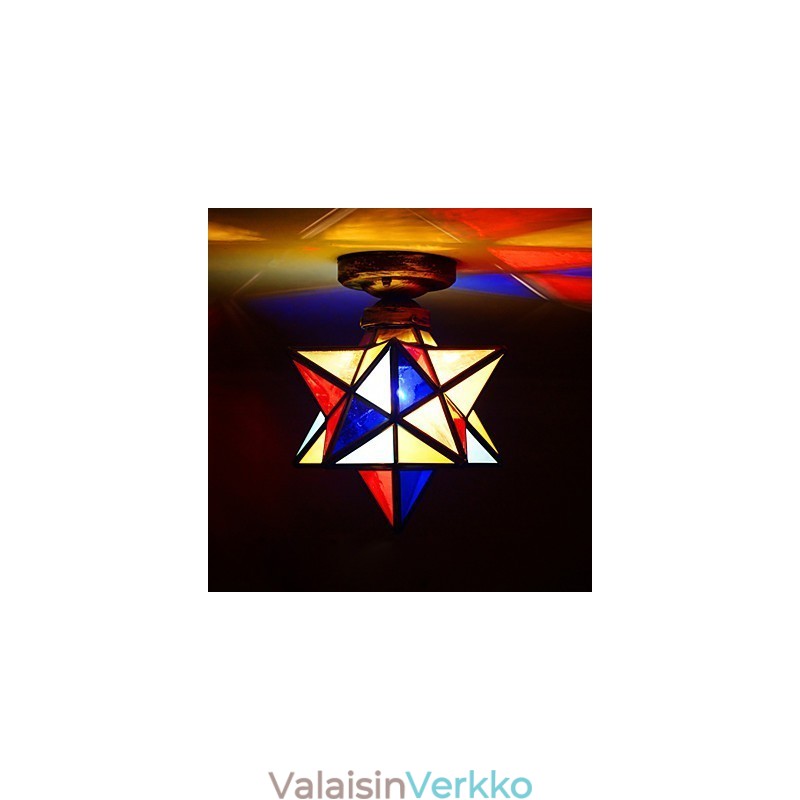 Taiteellinen yksilöllisyys Creative Porch Modern Stars absorboivat kupuvalolamppua