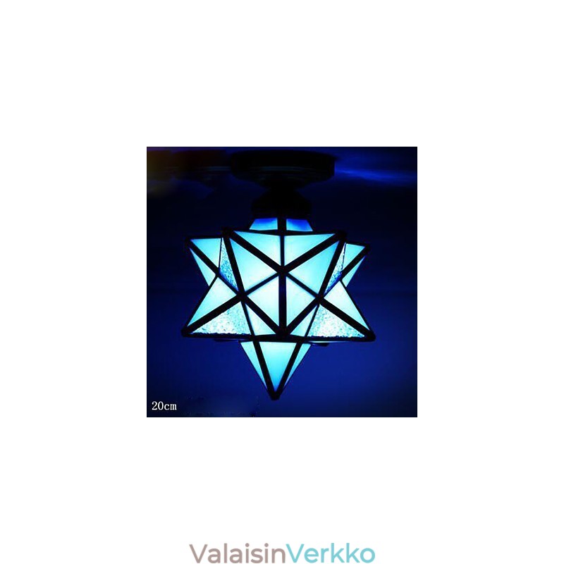 Taiteellinen yksilöllisyys Creative Porch Modern Stars absorboivat kupuvalolamppua