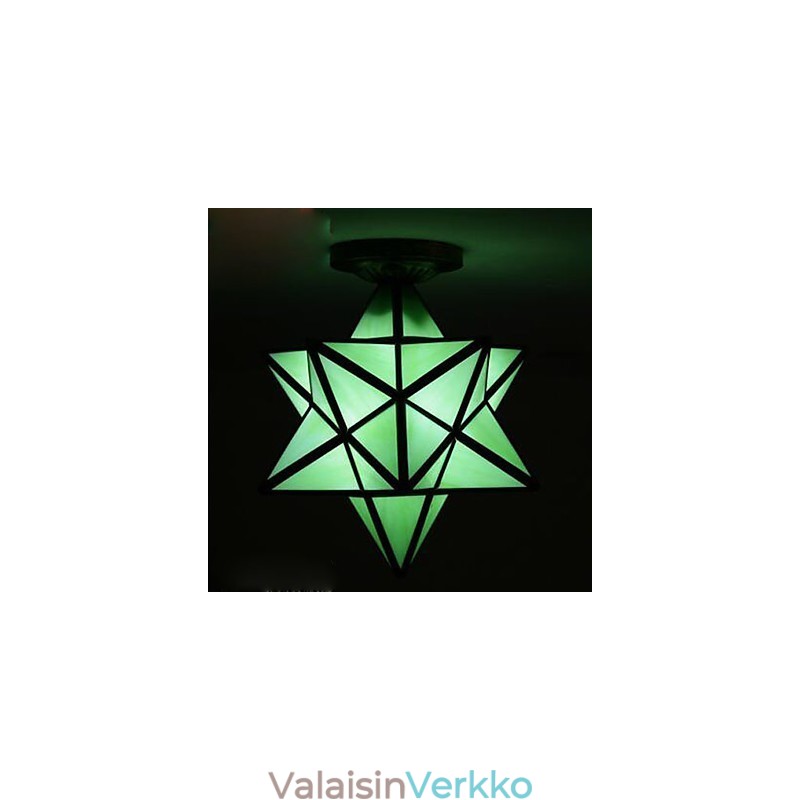 Taiteellinen yksilöllisyys Creative Porch Modern Stars absorboivat kupuvalolamppua