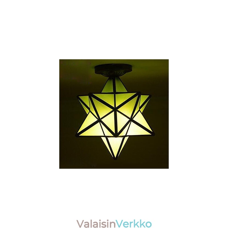 Taiteellinen yksilöllisyys Creative Porch Modern Stars absorboivat kupuvalolamppua