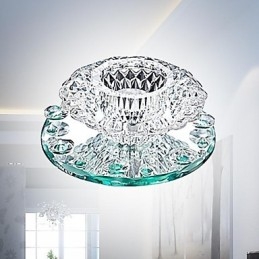 Moderni nykyaikainen Crystal Mini Style kromimetalli uppoteline