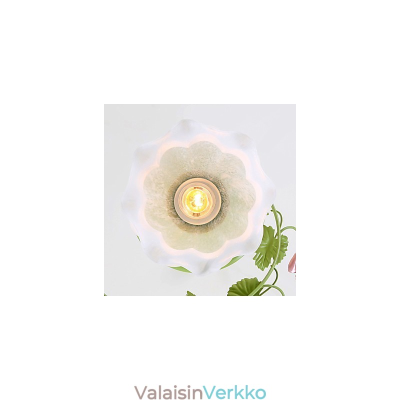 Ystävänpäivä Ruusutarhan kukat ja kasvit imevät kupolin valoa