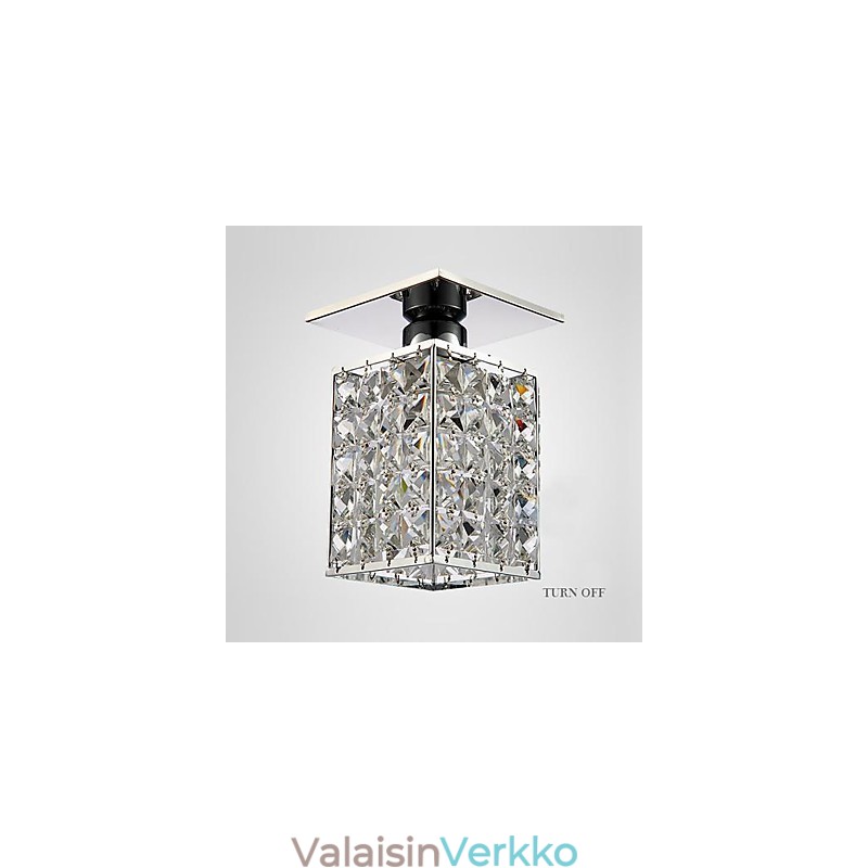 Moderni nykyaikainen kristalli galvanoitu metalli uppoteline