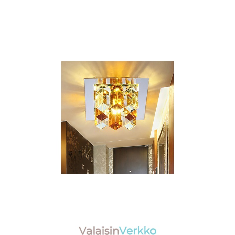 12*4,5 cm:n kristallilamppu Smd CreativeTube -kohdevalo absorboi kupuvaloa
