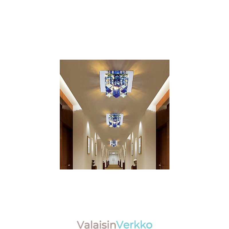 12*4,5 cm:n kristallilamppu Smd CreativeTube -kohdevalo absorboi kupuvaloa