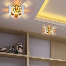 12*4,5 cm:n kristallilamppu Smd CreativeTube -kohdevalo absorboi kupuvaloa