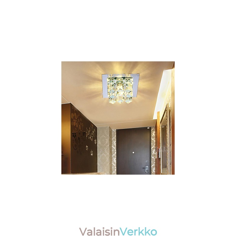 12*4,5 cm:n kristallilamppu Smd CreativeTube -kohdevalo absorboi kupuvaloa