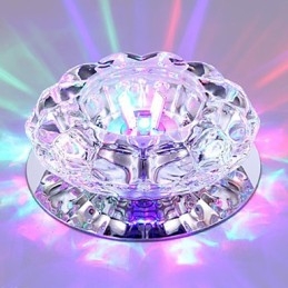 Crystal Ceiling Lamp Spotlight SMD 3W Creative Lamp imee kupuvaloa