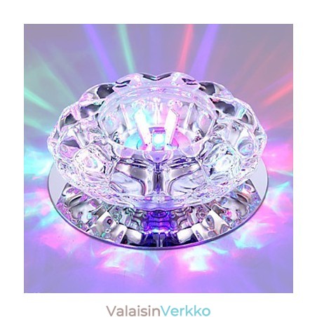 Crystal Ceiling Lamp Spotlight SMD 3W Creative Lamp imee kupuvaloa Crystal Ceiling Lamp Spotlight SMD 3W Creative Lamp imee kupuvaloa