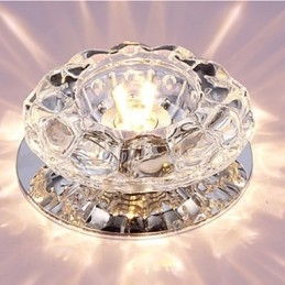 Crystal Ceiling Lamp Spotlight SMD 3W Creative Lamp imee kupuvaloa