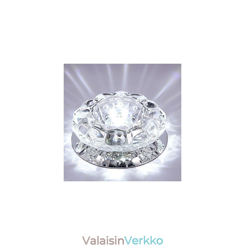 Crystal Ceiling Lamp Spotlight SMD 3W Creative Lamp imee kupuvaloa