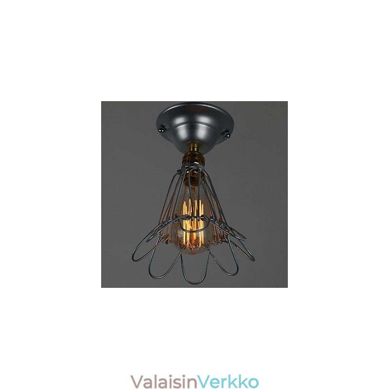 Country Style Mini Lamp 1 Light Painting Processing hopea