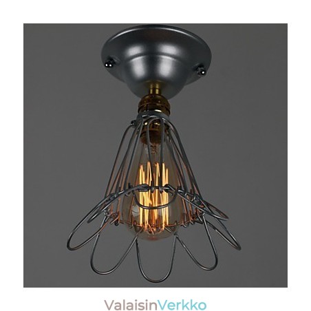 Country Style Mini Lamp 1 Light Painting Processing hopea