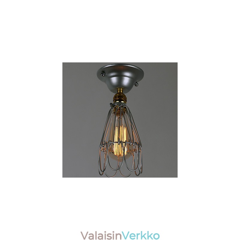 Country Style Mini Lamp 1 Light Painting Processing hopea