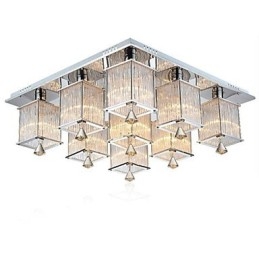 Moderni nykyaikainen Crystal Chrome -tasoteline