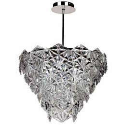 Moderni Contemporary Crystal Muut Crystal Kattokruunu Riipus Valaisin Uppoasennus