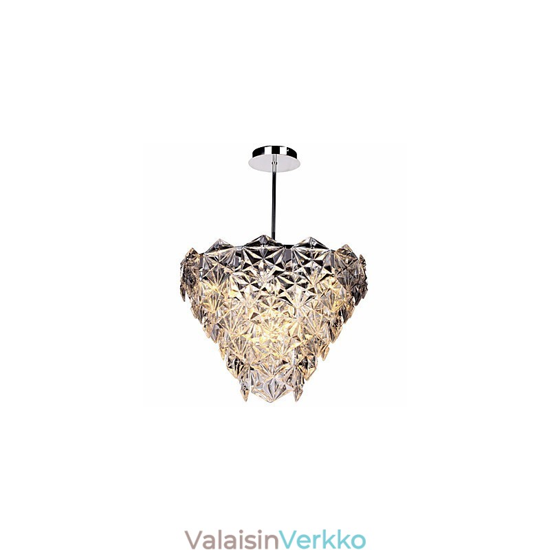 Moderni Contemporary Crystal Muut Crystal Kattokruunu Riipus Valaisin Uppoasennus