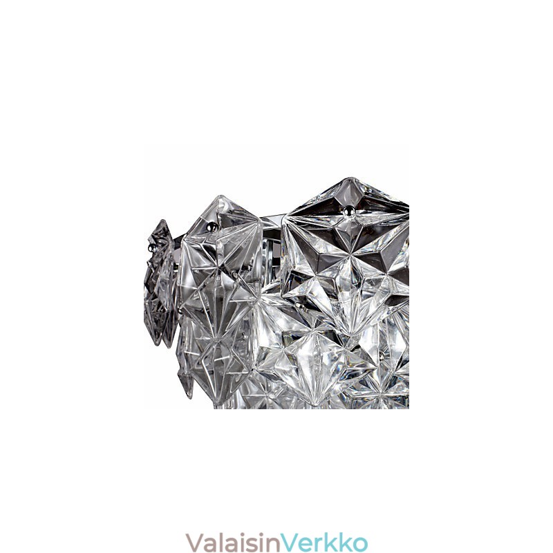 Moderni Contemporary Crystal Muut Crystal Kattokruunu Riipus Valaisin Uppoasennus