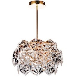 Moderni Contemporary Crystal Muut Crystal Kattokruunu Riipus Valaisin Uppoasennus