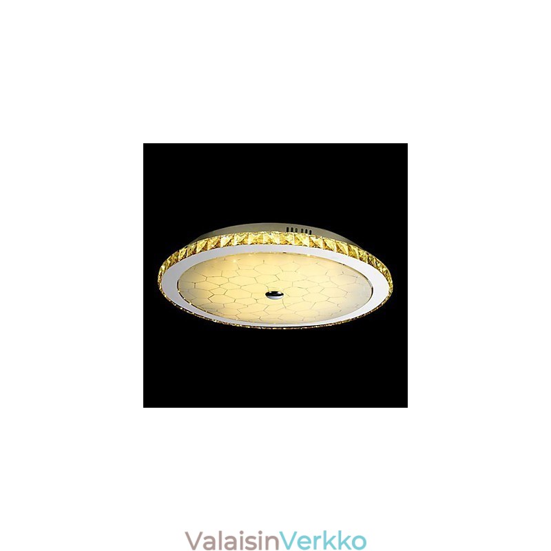 Moderni nykyaikainen Crystal Metal Flush Mount