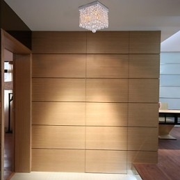 Moderni nykyaikainen Crystal Mini Style uppoteline