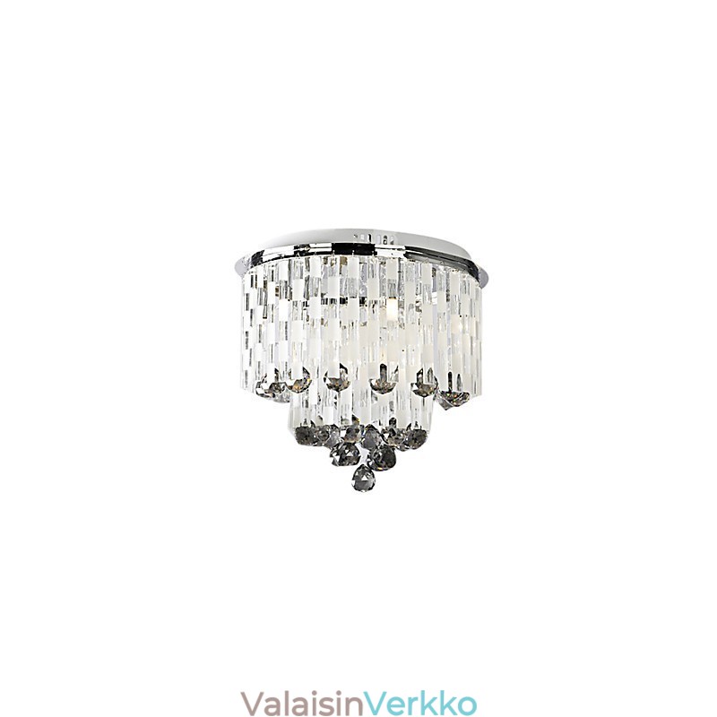 Crystal Semi Flush Mount 8 valolla