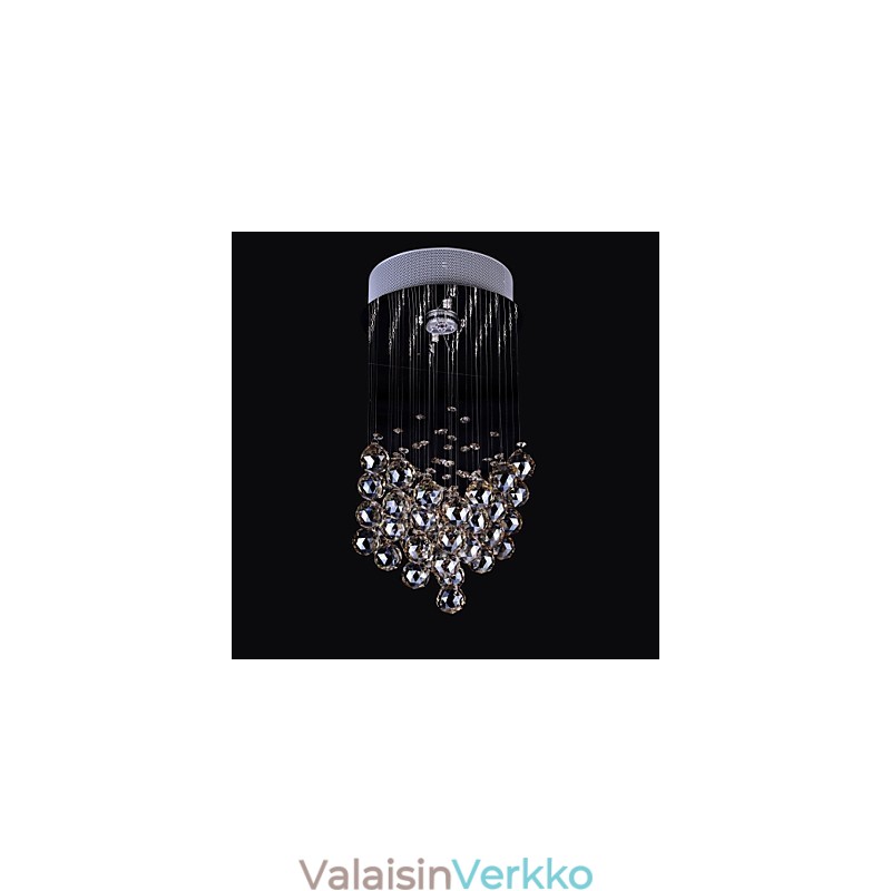 1 Light Kirkas valo K9 Crystal Kattokruunu Lamppu