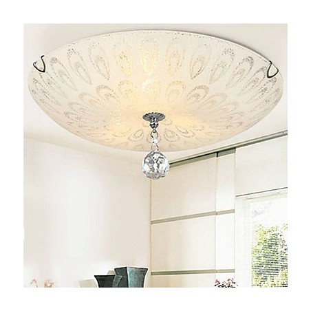 Moderni nykyaikainen Crystal Flush MountMakuuhuone Moderni nykyaikainen Crystal Flush MountMakuuhuone