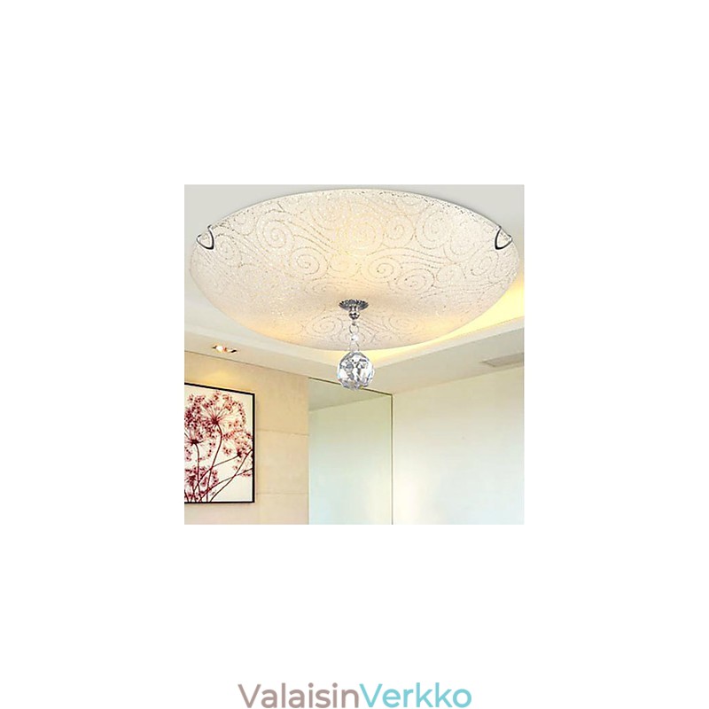 Crystal Flush Mount Valaisin