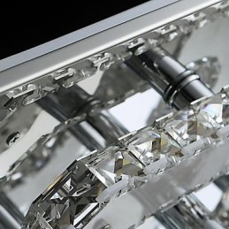 Moderni nykyaikainen Crystal Chrome -tasoitusteline