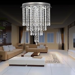 Modernit Crystal Crystal Crystal Flush Mount Kids