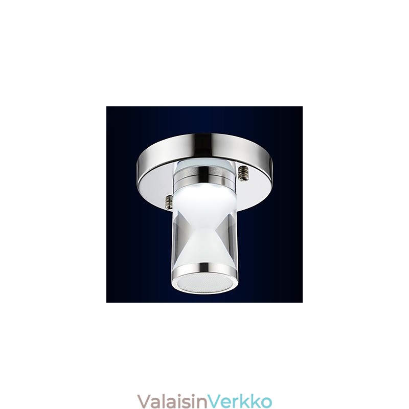 Moderni nykyaikainen kromimetalli uppoasennusvalo