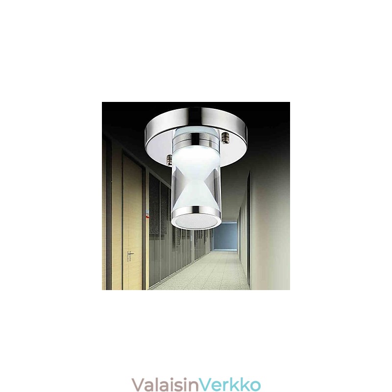 Moderni nykyaikainen kromimetalli uppoasennusvalo