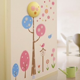 Creative 3D-taustapaperiseinävalaisin Moderni yövalo voi poistaa seinätarravalot