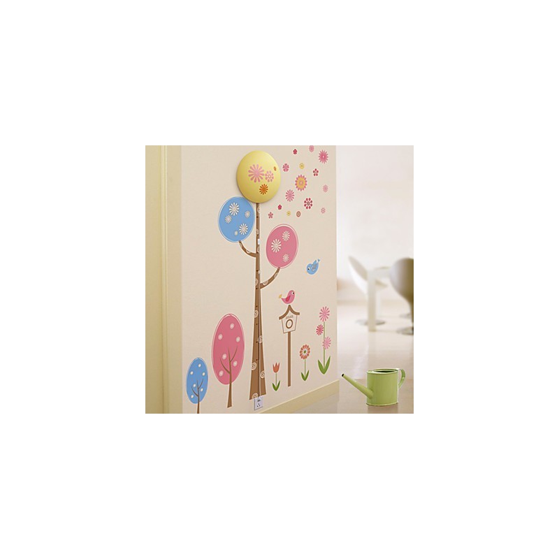 Creative 3D-taustapaperiseinävalaisin Moderni yövalo voi poistaa seinätarravalot