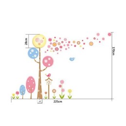 Creative 3D-taustapaperiseinävalaisin Moderni yövalo voi poistaa seinätarravalot