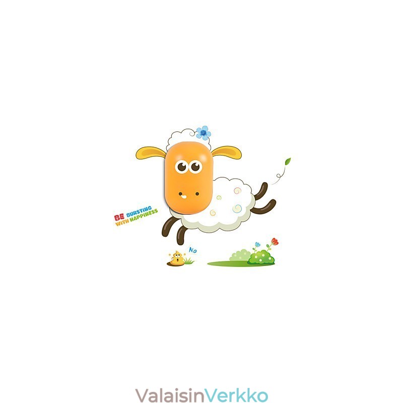 9*6*Hauska leikkiä Creative Spiritin älykkäällä valonsäädöllä Pienet yövalot, lasten seinävalaisimet