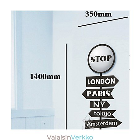 Stop Letter korkean lämpötilan kestävä muovivalo ja luova 3D-taustakuvaseinävalaisin Stop Letter korkean lämpötilan kestävä muovivalo ja luova 3D-taustakuvaseinävalaisin