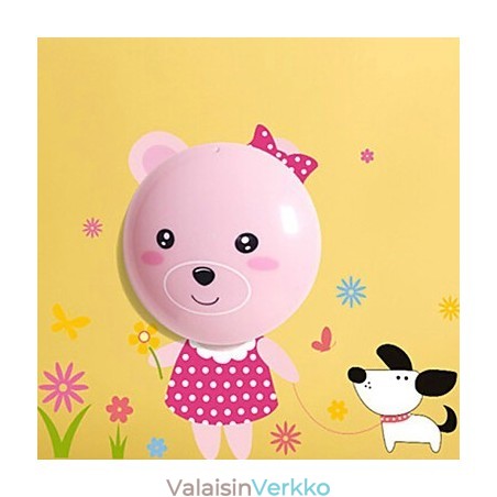 Seinätarrat karhuvalolla aktivoitu älykäs sähköinen induktio smetope koristeellinen seinävalaisin