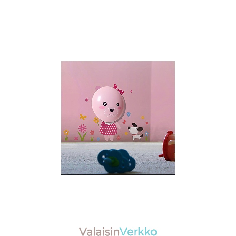 Seinätarrat karhuvalolla aktivoitu älykäs sähköinen induktio smetope koristeellinen seinävalaisin