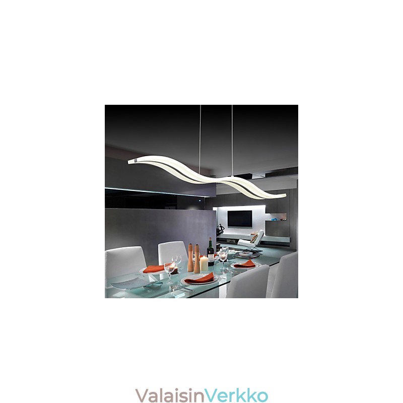 Moderni nykyaikainen kromiriippuvalaisin